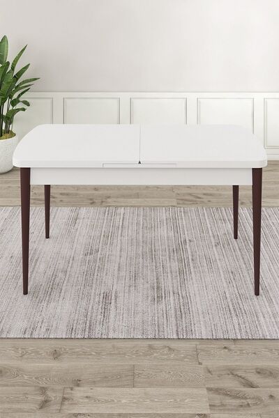 Canisa Rut Serisi 80x132 MDF Açılabilir Yemek Odası Masası