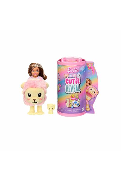 Barbie Cutie Reveal Bebekler Chelsea Sevimli Kostümler Serisi HKR17 - Lion Doll
