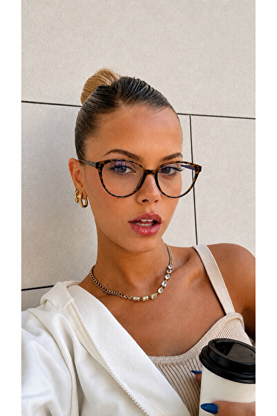 LOOKUP NEW Jesse Bone Leopard Oval Unisex Women Men Transparent Glass Change ...