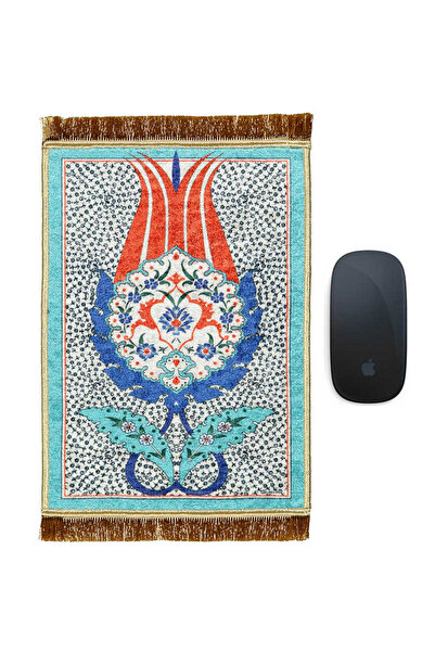 Bursa İpek Mousepad decorativ mic, turcoaz