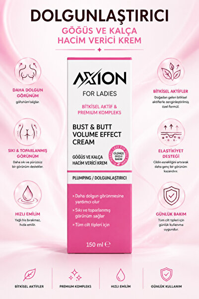 AXION Göğüs ve Kalça Büyütmeye Yardımcı Krem 150 ML