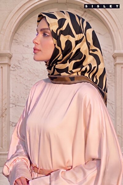 Sisley Silk Satin Scarf-2035-90*90