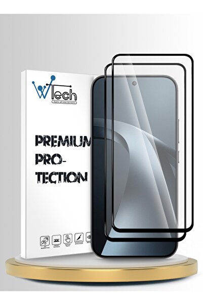 Wtech Xiaomi 17T 5G 2026 Premium E2E Series Full Glue Full Cover Tempered Gla...