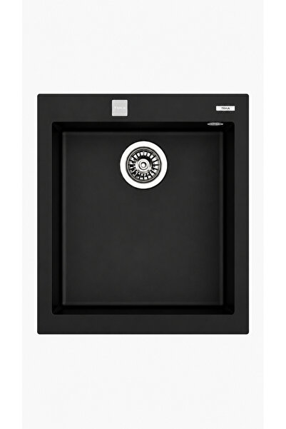 Teka FORSQUARE GRANİT EVYE TEK GÖZ 57X50 SİYAH (115230005)