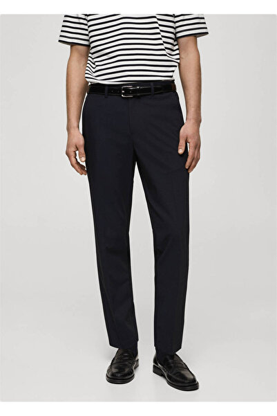 MANGO Man Bologna slim crop comfort stretch pantolon