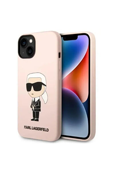 Karl Lagerfeld KLHMP14MSNIKBCP iPhone 14 Plus 6.7" hardcase pink/pink Si...