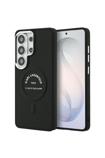 Karl Lagerfeld Husă Samsung Galaxy S26 Ultra - Piele cu logo Karl RSG MagSafe...