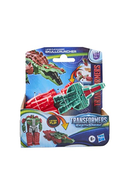 transformers 7 EARTHSPARK FIGURINA TRANSFORMABILA SKULLCRUNCHER 6CM
