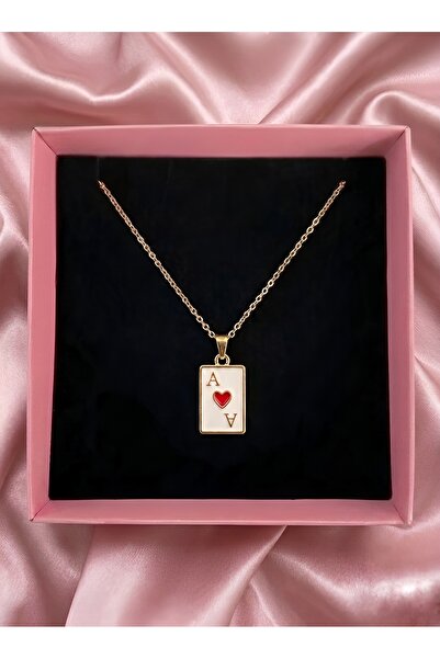 Madam Bikan Gold Color Trophy Ace Pendant