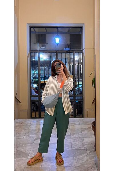 Wagna Denim Luna Bag Turuncu Askılı Çanta