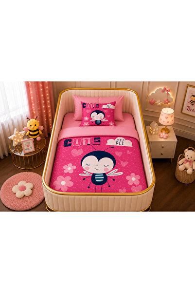 Fabeteks Ucan Bee Single Digital Baby Bedding Set