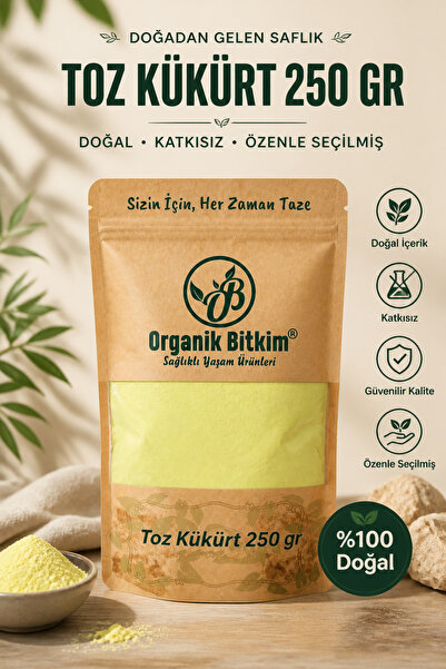 OB Organik Bitkim Toz Kükürt 250 gr