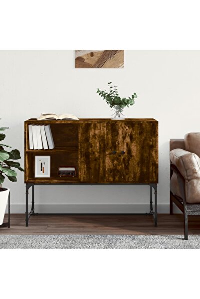 Concept Servantă, gri sonoma, 100x40x79,5 cm, lemn prelucrat
