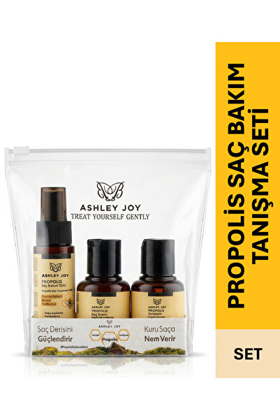 ASHLEY JOY Kuru Ve Hassas Saçlar Için Besleyici Onarıcı Propolis, Procapil Ta...