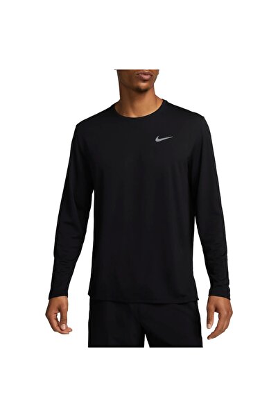Nike Tricou de alergare bărbați Miler Dri-FIT FW 2025-Negru-XL