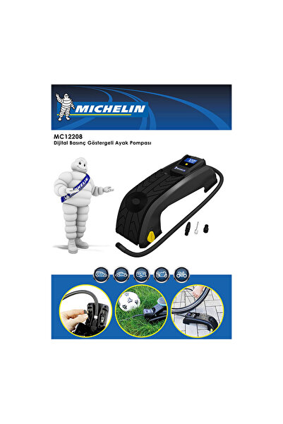 Michelin Mc12204 Basinç Göstergeli Ayak Pompasi