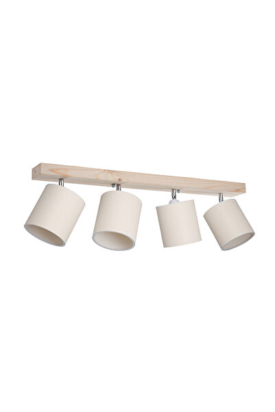 Modelight Porte 4Lü Naturel Kasa Krem Şapka