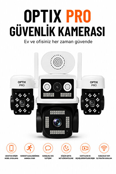 Ayers Akıllı Güvenlik Kamerası, Mobil Uygulama ile Uzaktan Erişim Destekli Ka...