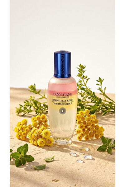 L'Occitane Immortelle Reset Yenileyici Üç Fazlı Losyon, Ölmezotu Yağı İçeren, 150 ml