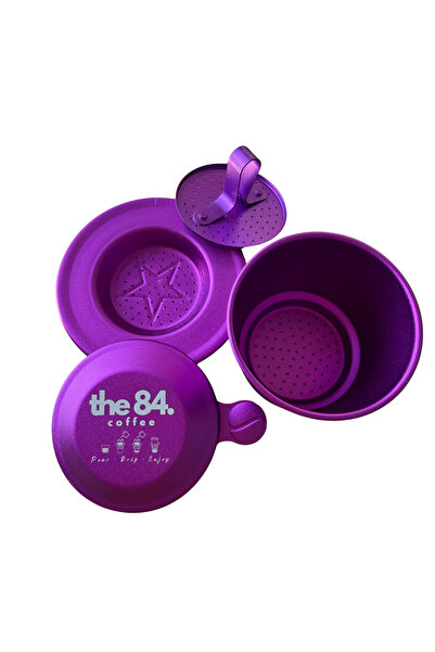 the84.coffee Vietnamese Phin Filter (PURPLE) I Anodized Aluminum Traditional ...