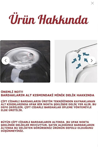 Ercazzo Çift Cidarlı Bardak Kahve Sunum Bardağı Latte Espresso Cam Bardak (1)