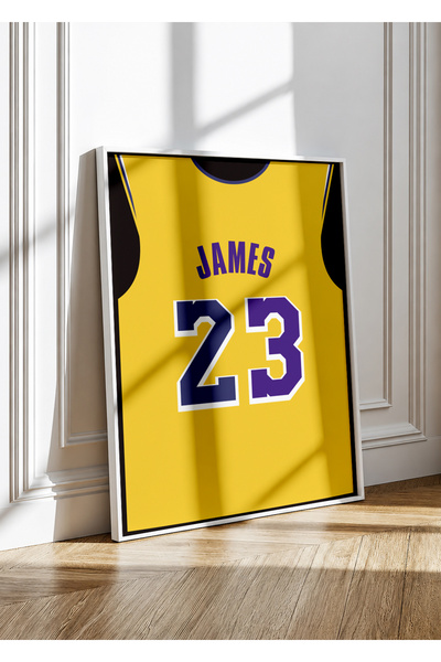 Base Concept Πίνακας αφίσας Lebron James 23 (με πλαίσιο)