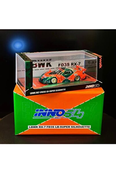 Inno 64 Models CHASE 1:64 INNO64 LBWK RX7 (FD3S) LB-Super Silhouette Chase