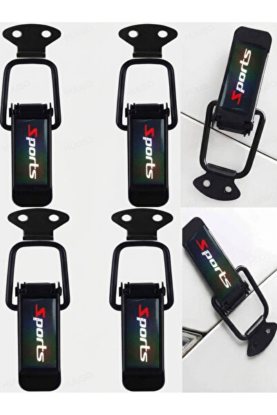 FWM Universal Type-R Quick Release Car Bumper Security Hook Lock Clips Kit (4...