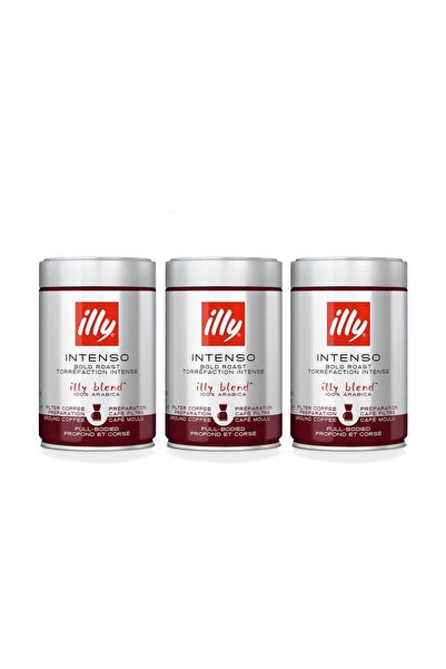 illy Filter Coffee (3X250Gr) Dark Roasted