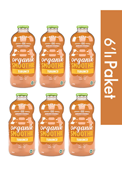 Elite Naturel 6'lı Organik Turuncu Smoothie 946 Ml