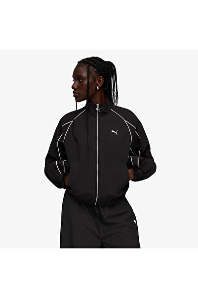 Puma T7 Balloon Sleeve Kadın Siyah Ceket
