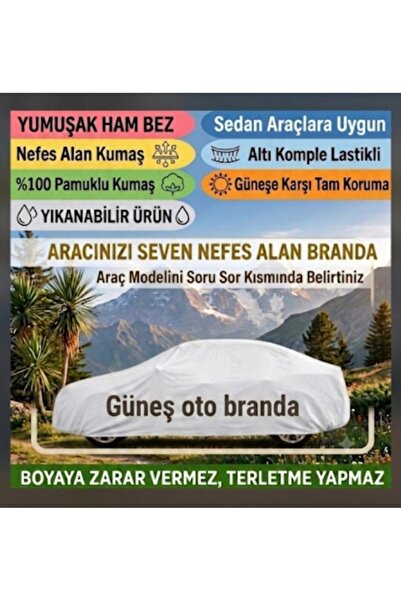 TREND Sedan model araclara uyumlu yazlik araba cadiri,otobranda