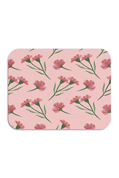 nilizma Çiçek Desenli Renkli Ergonomik Mouse Pad Kaymaz Taban Ev Ve Ofis Kull...