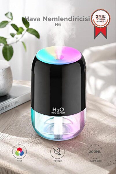 Torima Hava Nemlendirici Buhar Makinesi Ve Aroma Difüzörü 200ml Ultrasonik Re...