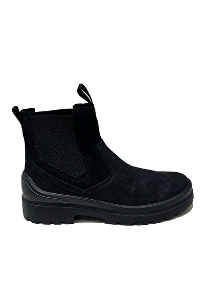 JACALU Men's Boots 18412 21J Comford Injected Mid Black