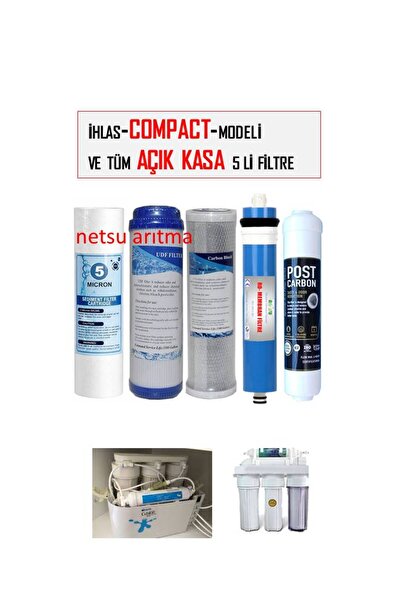 netsu arıtma -İhlas Aura Cebilon COMPACT ve tüm Açık Kasa Su Arıtma Cihazı Fi...
