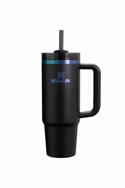 Stanley Quencher H2.O FlowState Tumbler Pipetli Termos Black Chroma 0.89 Litre