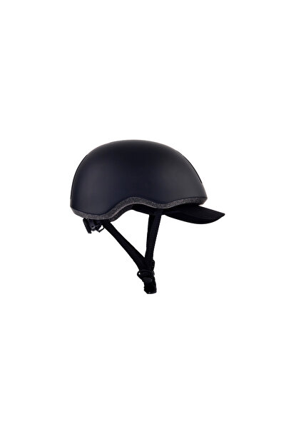 Spinkit City Bike Helmet with Visor Matte Black Size L (58-61 cm)