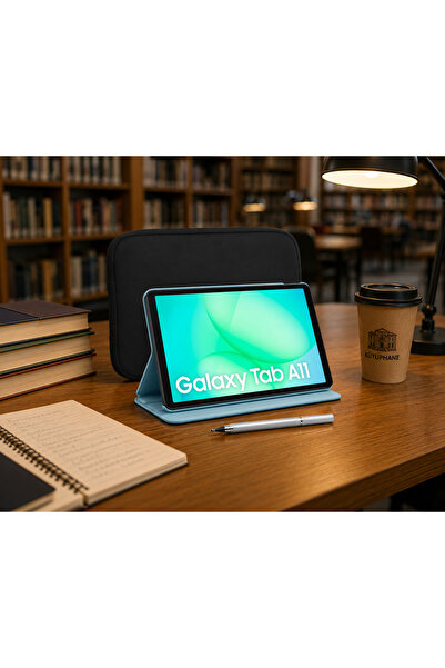 Samsung Galaxy Tab A9 4 GB Ram 64 GB 8'7 Inç Gümüş Tablet + Kılıf + Kalem (Sa...
