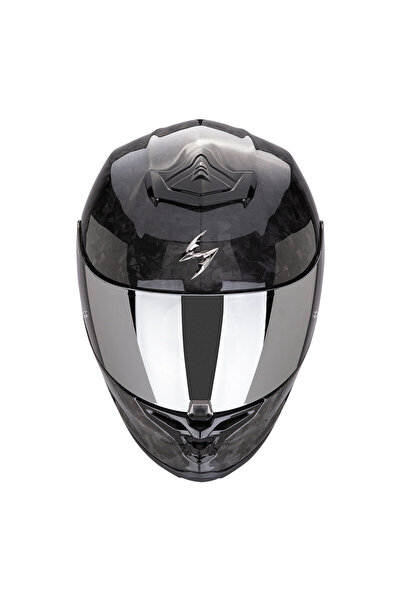 Scorpion EXO R1 Evo II Carbon Air Onyx Spor Motosiklet Kask Siyah
