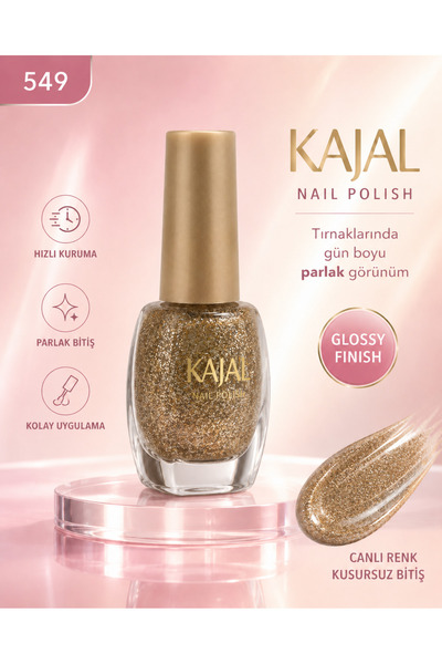 KAJAL Oje - Nail Polish - No: 549