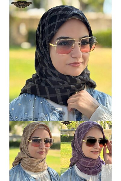 ALDAIYR 3 Scarves Jazz Cakar 120/120 Cotton Second Pattern