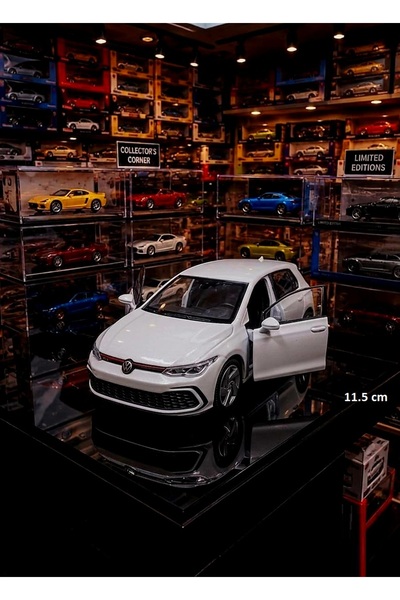 OYUNCAKSAHİLİ VOLKSWAGEN YENİ GOLF 8 GTİ METAL ARABA ÇEKBIRAK 11.5CM ORİJİNAL...