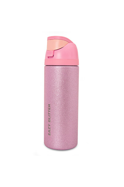 Eazy Kids Glitter Stainless Steel Water Bottle 720ml – Double Wall Insulated,...