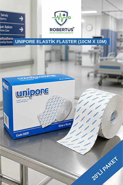 Unipore Hipoalerjenik Elastik Flaster (10m x 10cm) 20'li Paket