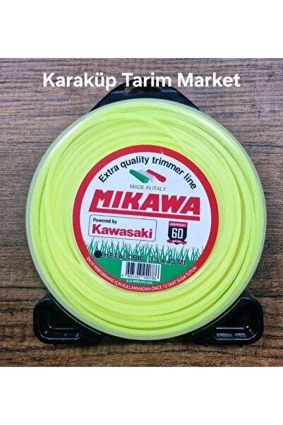 Kawasaki MIKAWA Tirpan Misinasi - 6 Köşeli , 3.3mm 43 Metre