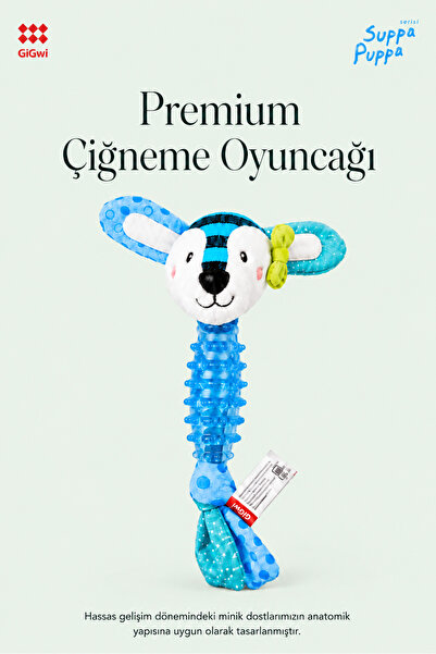 Gigwi Suppa Puppa Sesli Tavşan Köpek Oyuncağı | Peluş & TPR Çiğneme Oyuncağı ...