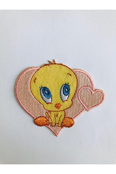 Looney Tunes Iron-On Woven Embroidered Rigging - Patch - Patch Tweety (TİVİTİ...