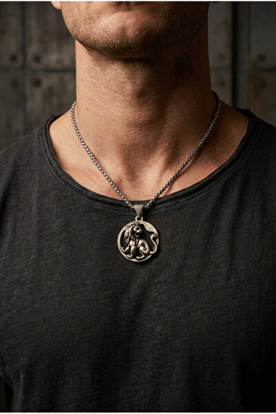 Begondio Handcrafted Stainless Steel Chain Men's Necklace