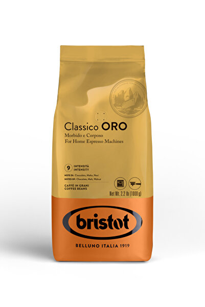 Bristot Classico Oro 1 Kg Çekirdek Kahve